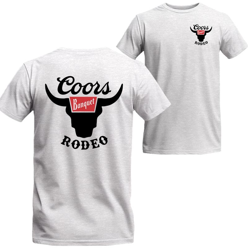 Retro Coors Rodeo Horn Logo Shirt, Gifts for Him, Unisex T-shirt For Men, For Women, Best choice