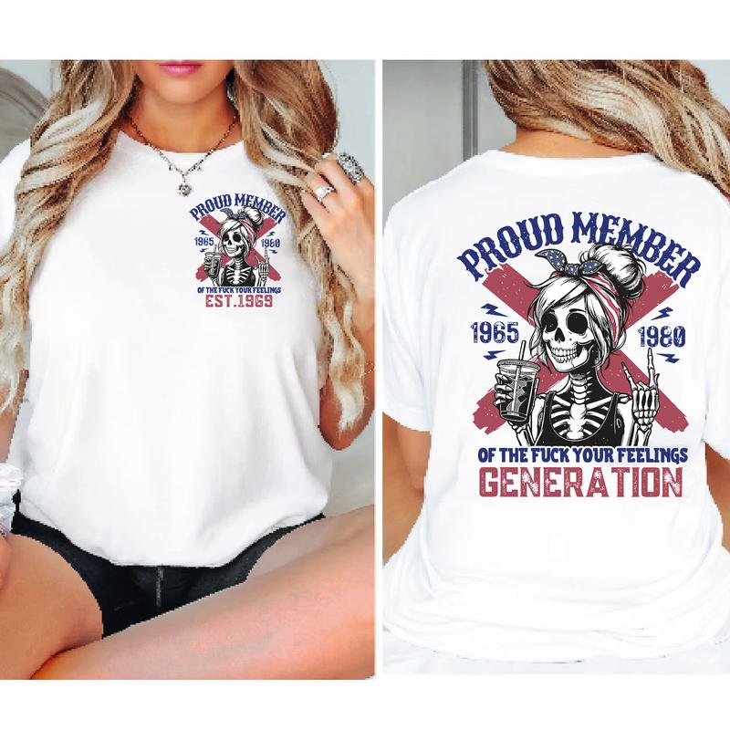 Proud Gen X Shirt Raised On Hose Water, Vintage Humor T-Shirt with Sarcasm Quotes, Customize