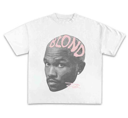 Frankk Pink Shirt Blond  Rap Tee Gift For Fans