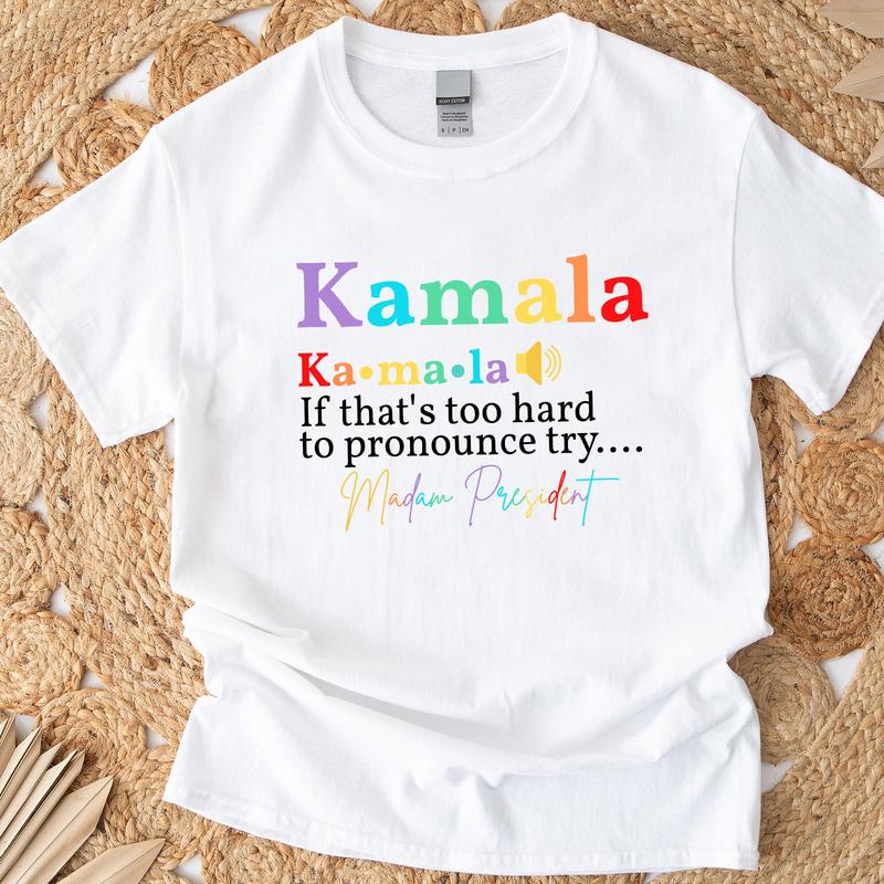 Madam President Tshirt, Kamala Harris 2024 Shirt, Anti Trump, Kamala Rally, Harris 2024 Shirt, Presidential Election 2024, Democrat Party T-shirt, Vot