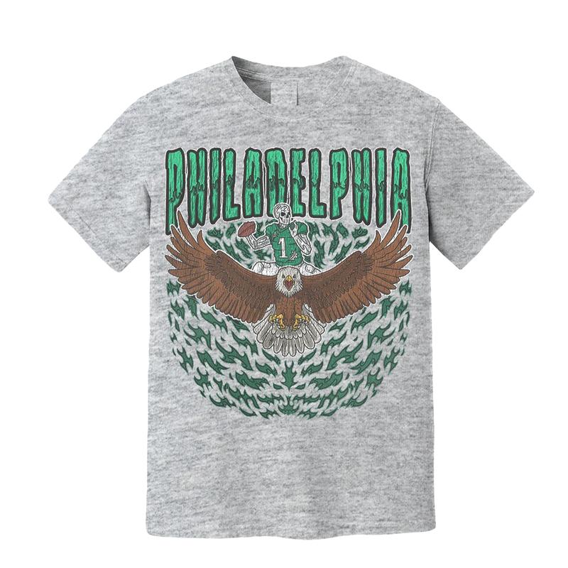 Philadelphia Football Limited Edition T-Shirt, Vintage Philadelphia City Shirt, Deadman's Football, Perfect for Fans of Philadelphia City