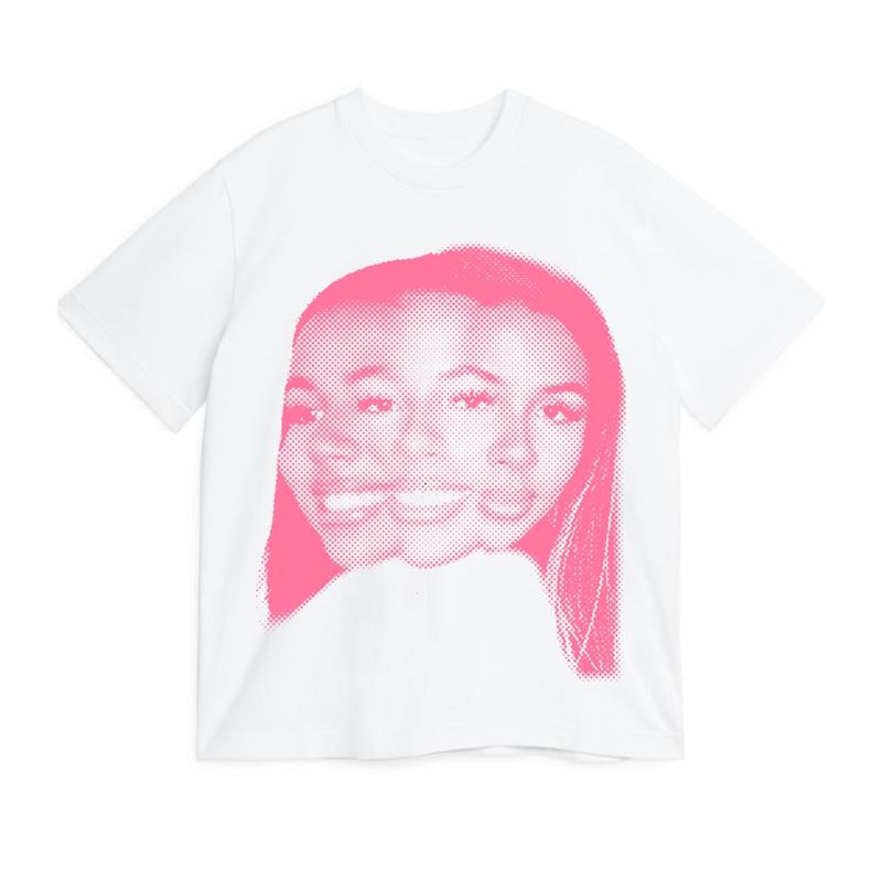 Mariah the Scientist pink cool graphic tee
