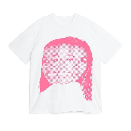 Mariah the Scientist pink cool graphic tee
