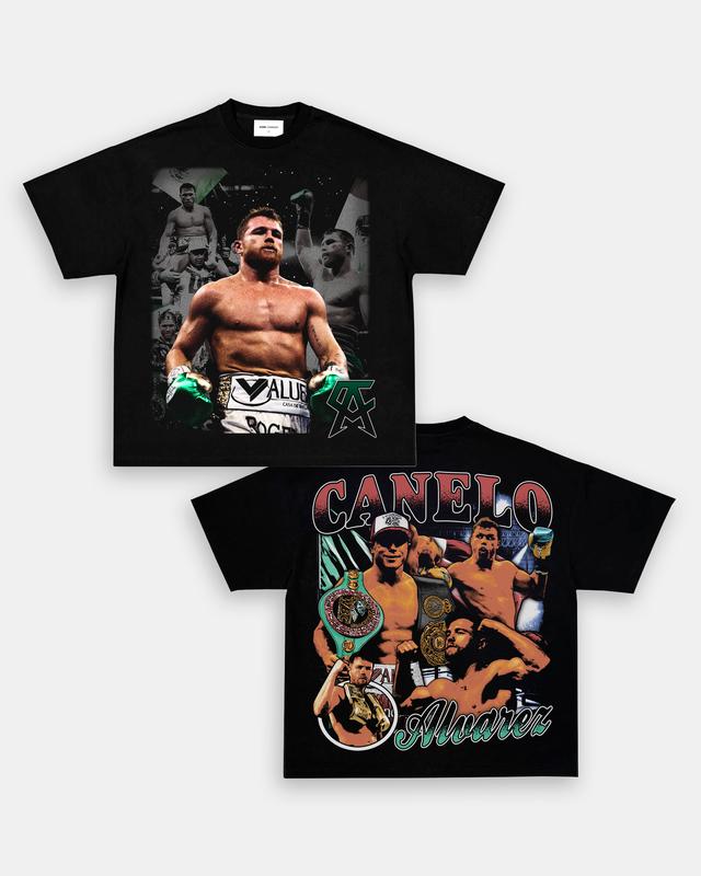 CANELO ALVAREZ TEE, Boxing T-shirt, Boxer Tee, Sports Shirt, Athletic Tee, Fitness Gift, Workout T-shirt Streetwear Crewneck Clothing