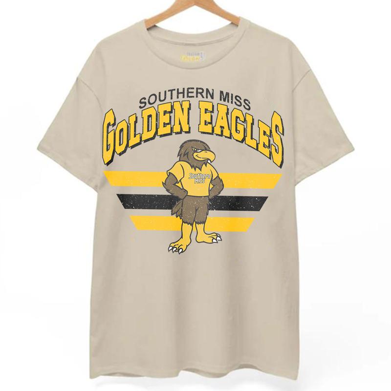 Southern Miss Golden Eagles Vintage Football NCAA Sweatshirt-Tshirt-Hoodie, University of Southern Mississippi Unisex Football NCAA Shirt, Unisex Vint