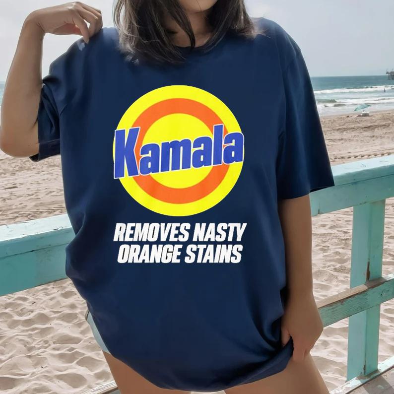 Kamala Removes Nasty Orange Stains T-Shirt, Kamala 2024 Shirt, Election Shirt