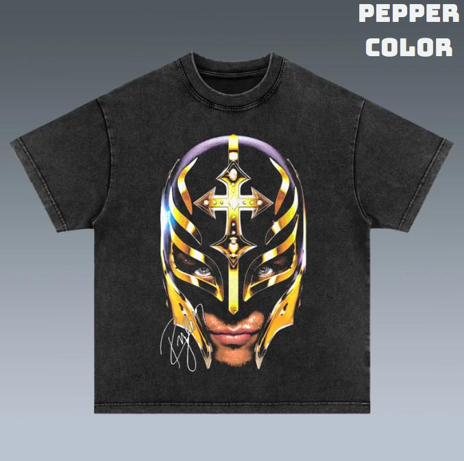 VINTAGE TEE  REY MYSTERIO, Prints Vintage T-Shirt, Wrestler Shirt, WWE Shirt, Graphic Tee Shirt, Unisex T-Shirt, Gift For Him, Crewneck Short Sleeve S