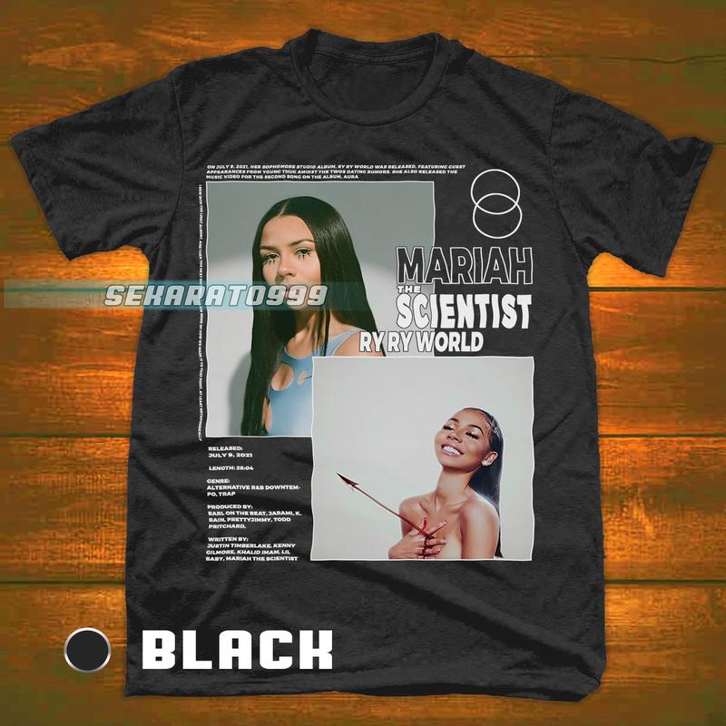 Vintage Style Bootleg Inspired Sweatshirt  Graphic Unisex Tee  Mariah The Scientist - Ry Ry World Hoodie, Aesthetic Pop Album Tee, Hip-Hop Fashion, Ch