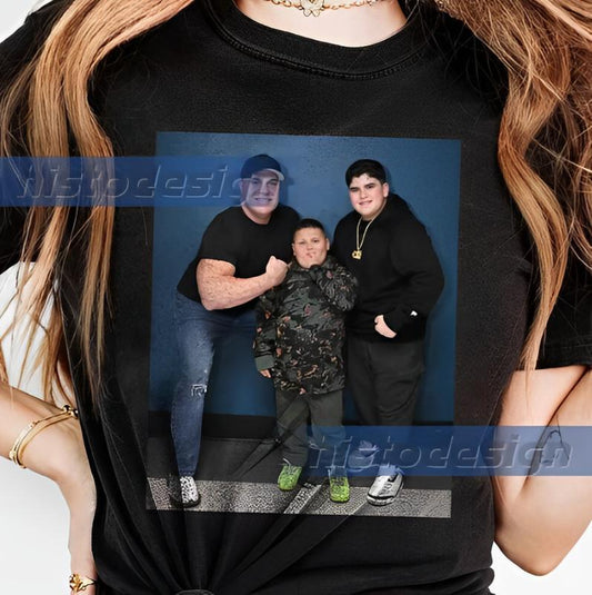 Costco guys Jimmy Fallon Rizzler T-shirts V2 - Meme T-Shirt, Crew Neck, Slight Stretch, Breathable & Wear-Resistant, All-Season Short Sleeve Tee, Perf