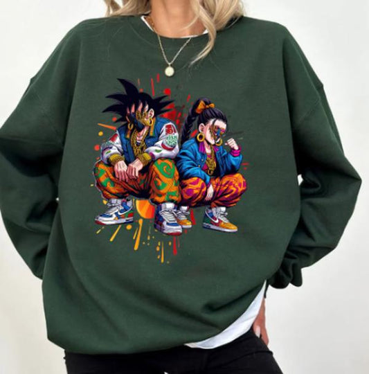 Song and Chichi couple shirt sweatshirt hoodie, Anime character Unisex shirt sweatshirt hoodie, Dragon Z character Unisex shirt sweatshirt hoodie