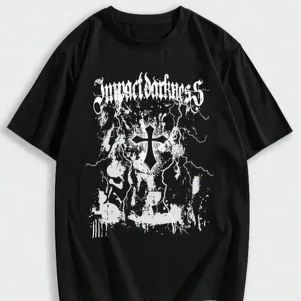 Men's Summer Clothes T-Shirt, Graphic Round Neck Casual Tee, Urban Men's Fashion Street Apparel Gifts for Him, Unisex Trendy Wear