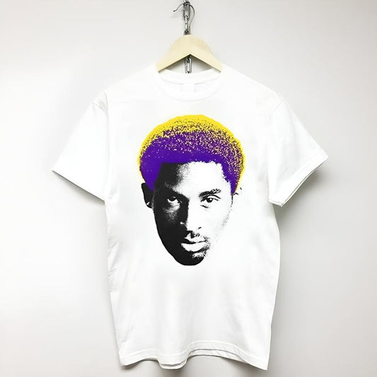 Vintage Kobe Rap Tee 90s Unisex Shirt,  Basketball Graphic Tee Y2K - Menswear, Cotton Top Polyester