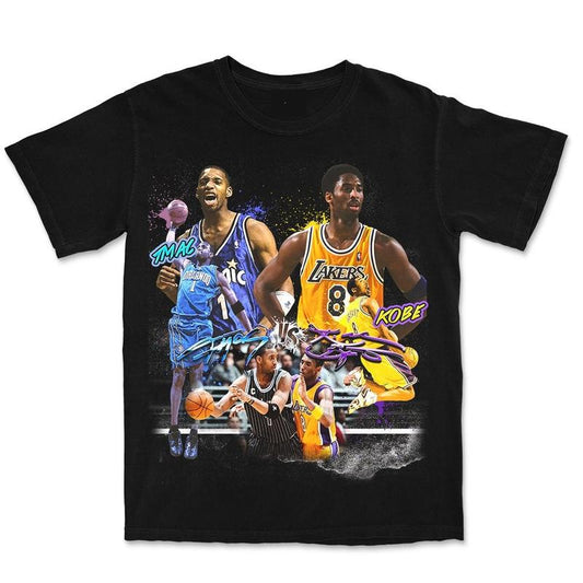 Kobe vs. T-Mac Graphic Bootleg Tee - STREETWEAR