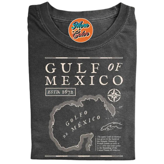 Gulf Of Mexico Shirt, Cotton Unisex Shirt, Crew Neck, Size S- 4xl, Menswear Top, Womenswear Top Underwear Streetwear