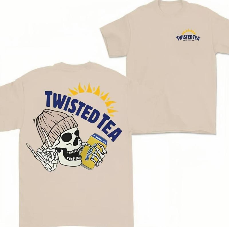 Twisted Tea Sun Shine Unisex T-Shirt, Funny Drinking Cotton Tee, Full Colors, For Men, For Women