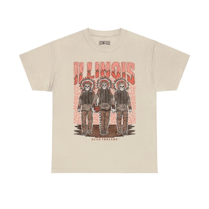 Illinois Basketball Shirt, Dead Threads, Basketball T-Shirt, Ncaa, Clothing