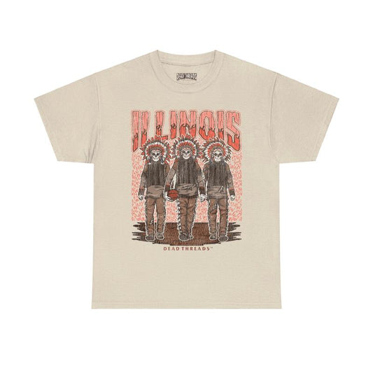 Illinois Basketball Shirt, Dead Threads, Basketball T-Shirt, Ncaa, Clothing