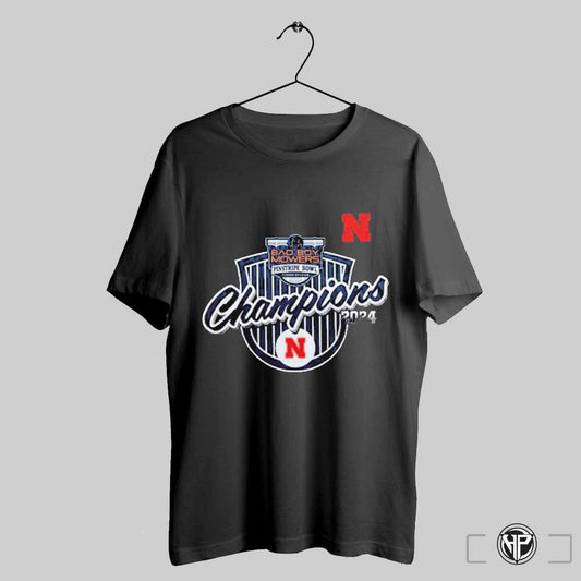 Pinstripe Bowl Champions 2024 For Nebraska Huskers For Fans T Shirts Trending Sweatshirt