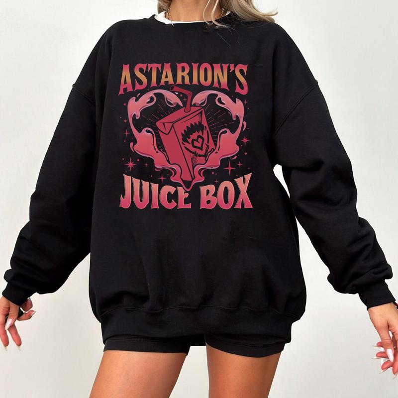 Astarion Bg3 Shirt, Funny Astarion Game Fan T-Shirt Sweatshirt Hoodie, Astarion BG3 Shirts, Astarion’s Juice Box BG3 T Shirt, High Elf Gaming Apparel,