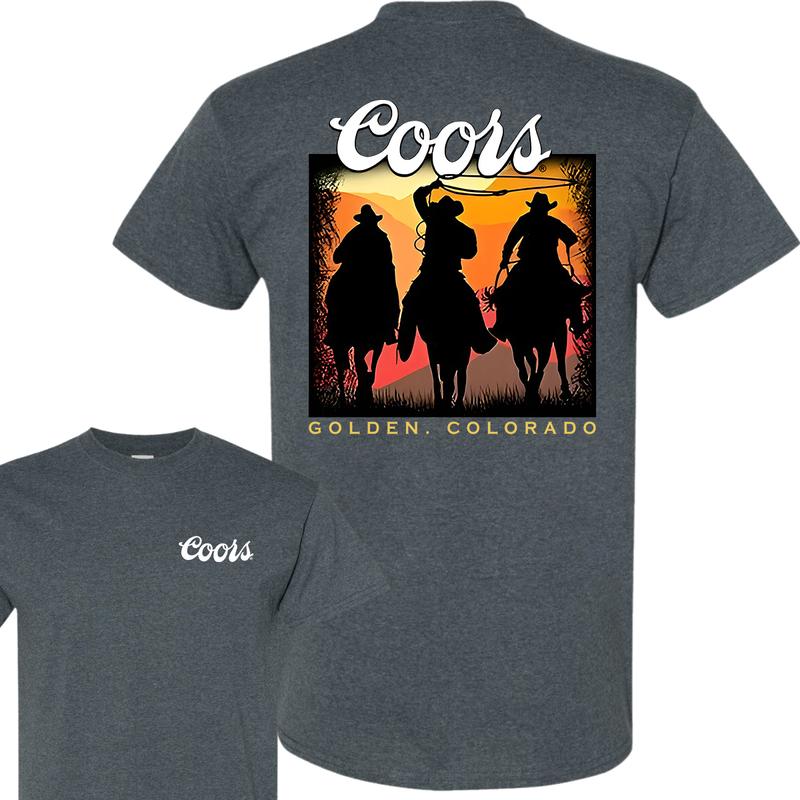 Coors Cowboy T-shirt, Unisex T-Shirt, Full Color T-Shirt, For Men, For Women