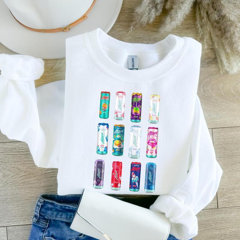 Alanii Sweatshirt, Lovers Sweatshirt, Lovers' Favorite Sweatshirt, Soft Drink Lovers Sweatshirt, Collection Sweatshirt Classic Cotton, Gift For Her