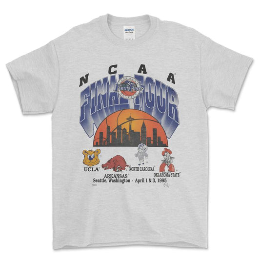 1995 NCAA Final Four T-Shirt, graphic vintage sports tees for men