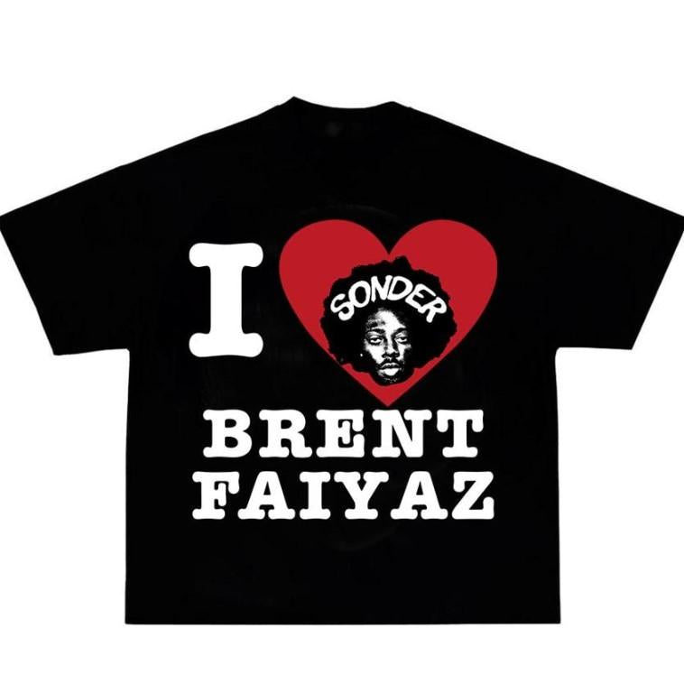 i Love Brent Faiyaz T Shirt Size S-4XL
