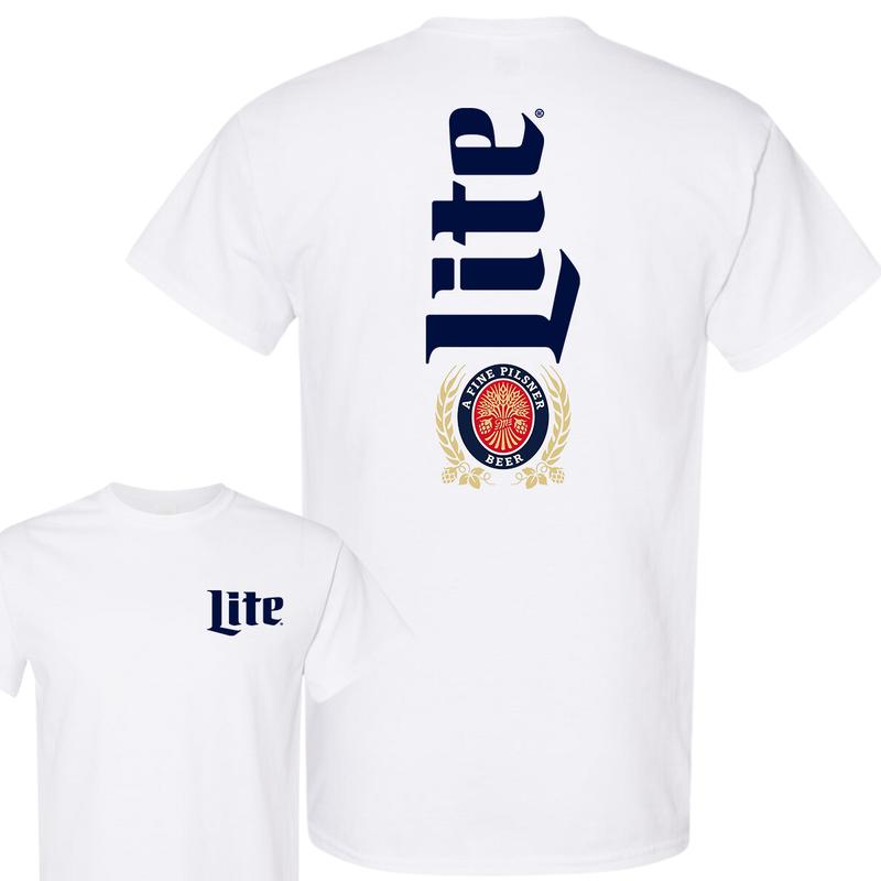 Miller Lite Beer T-Shirt, Full Color T-Shirt, For Men, For Women