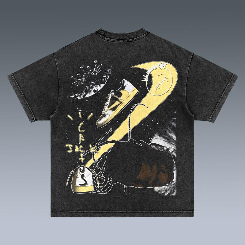 Vintage Tee, Travis Cactus, Rapper Unisex T-Shirt, Rodeo Cactus J.A.C.K Graphic Shirt, Rapper Bootleg Crewneck Shirt Cotton Unisex Shirt Rap Shirt Rap