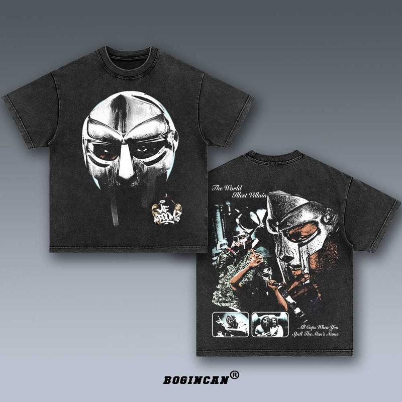 MF DOOM V3 Cotton Vintage Shirt To Match Sneaker Hiphop Clothing Rapper Merch Shirt, Hiphop Tour Concert 2024, Gift For Fan Y2K Aesthetic Hoodie Sweat