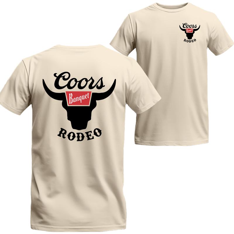 Retro Coors Rodeo Horn Logo Shirt, Gifts for Him, Unisex T-shirt For Men, For Women, Best choice
