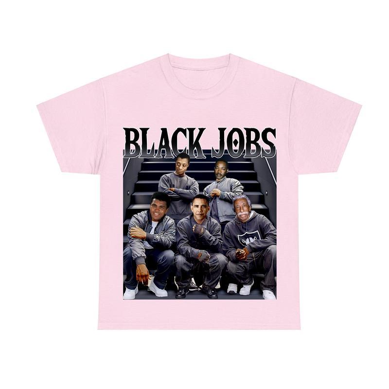 Black Jobs T-Shirt, Kamala Harris Shirt, Unisex Cotton Tee, Womenswear Menswear Shirt
