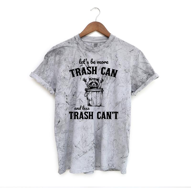 More Trash Can Raccoon Funny Shirt, Silly Comfort Colors Shirt