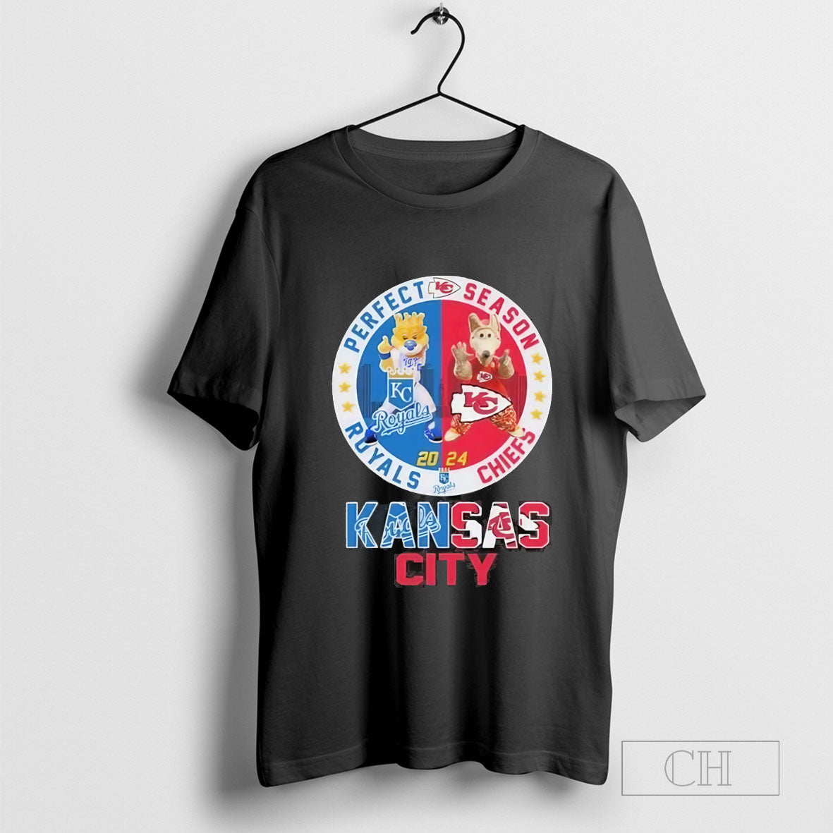 Perfect Season Royals And Chiefs Kansas City Sports Teams Shirt