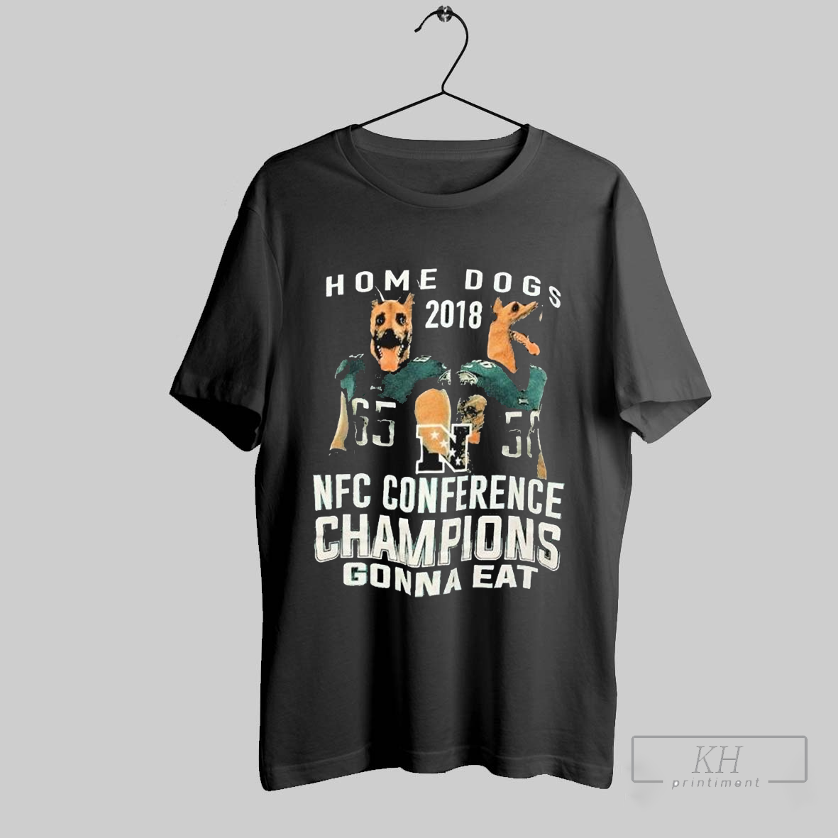 Philadelphia Eagles Home Dogs 2018 Nfc Conference Champions Gonna Eat Underdog T Shirts Sweatshirt Tee Shirt