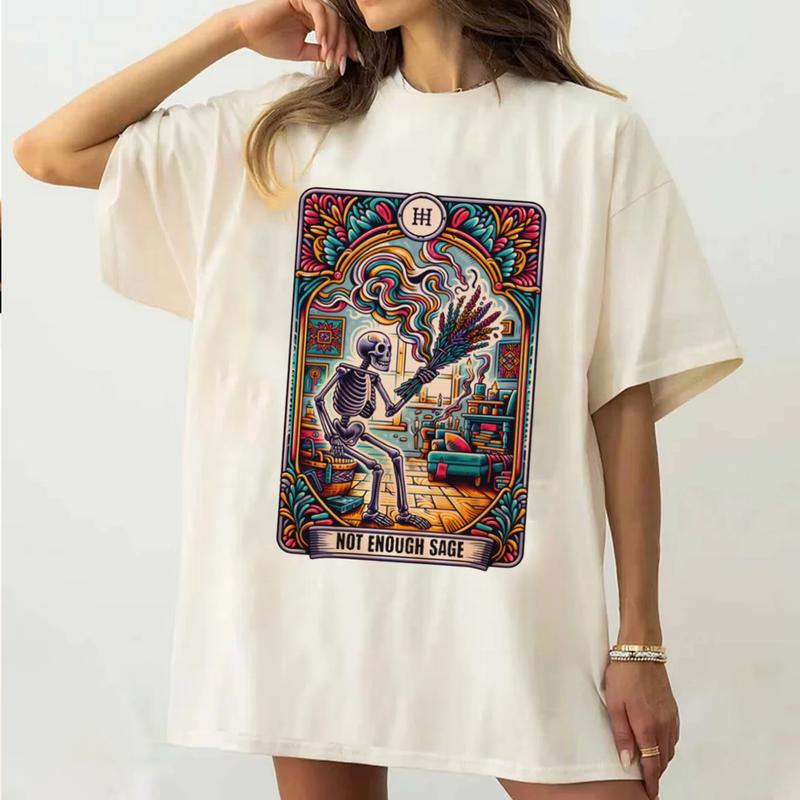 Tarot Tee Not Enought Sage Tarot T-Shirt Unisex Classic Cotton