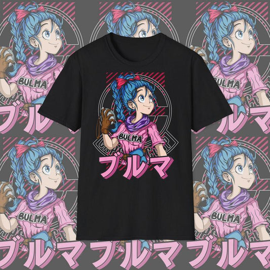 Dragon Ball Z T-shirt, DBZ Nostalgic 90s Anime Gift Goku , Goku shirt, Bulma, Gift for fan Menswear Top
