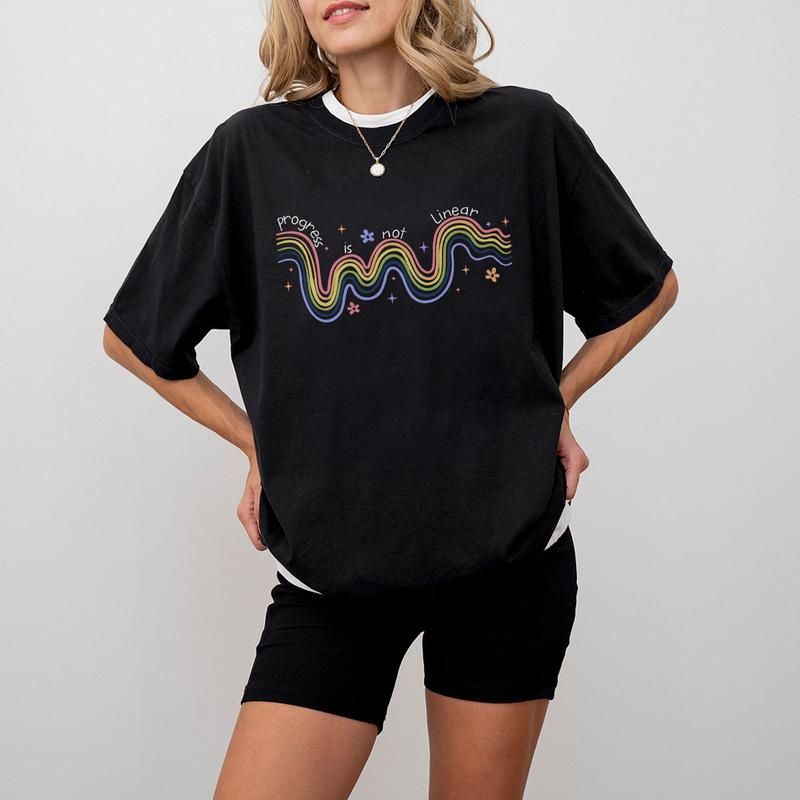 Mental Health Matters Comfort Colors Shirt, Inclusive Education Shirt, Progress Is Not Linear Shirt, Special Education Shirt, SPED Teacher Shirt, Incl