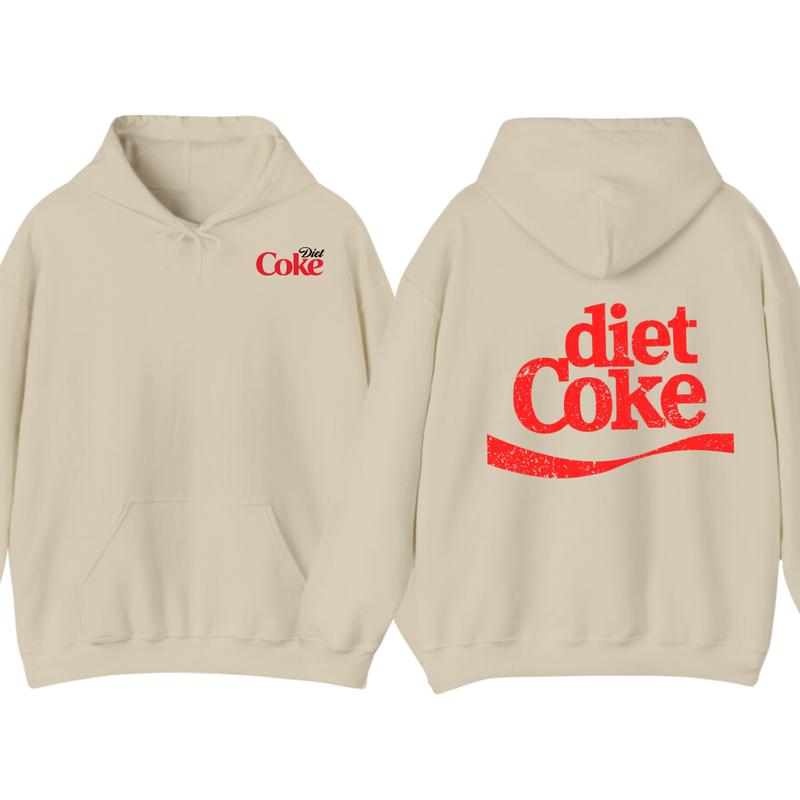 Vintage Diet Coke Hoodie, Coke Gifts for Caffeine Addicts Soda lover shirt, Coca Cola Present for Mom Unisex