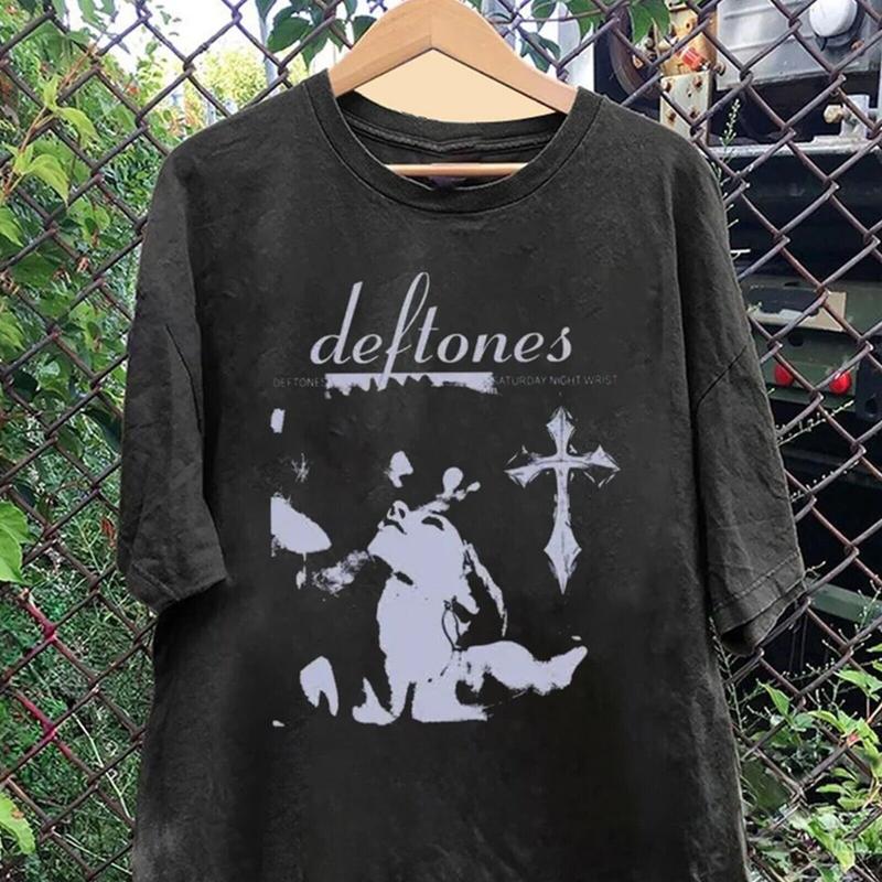 RARE!! Vintage Deftones tour shirt Gift For Fans Unisex T-Shirt S-5XL, deftones shirt, deftones cat shirt, deftones poster, deftone cat, deftones merc