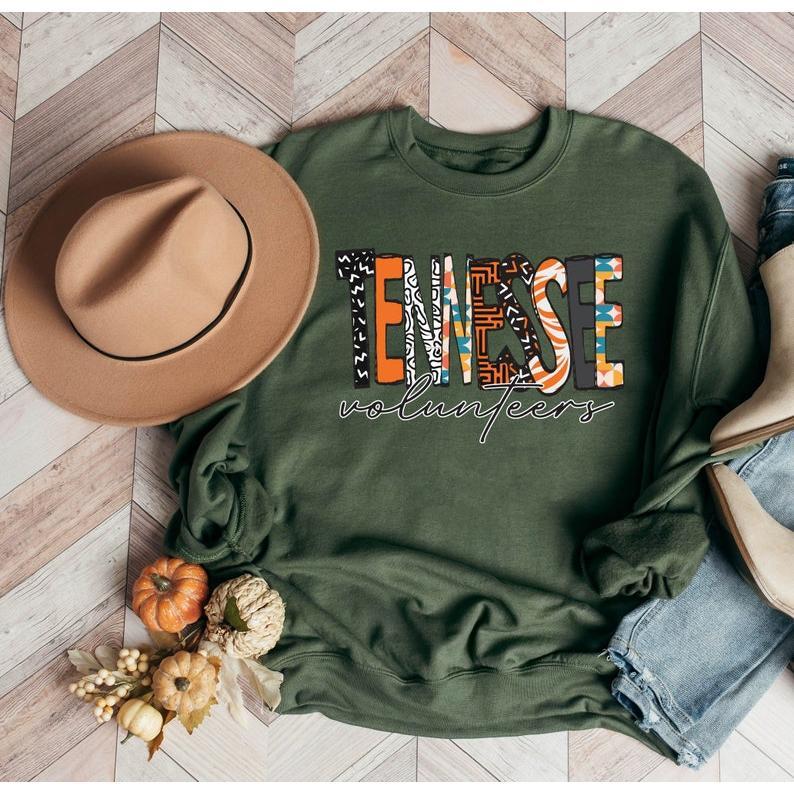 Tennessee Volunteers Vintage Sports football Game Day Sports Gifts basketball tee soccer jersey baseball Tshirt Bootleg hockey Sweatshirt