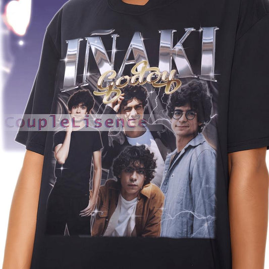 Bootleg Iñaki Godoy Vintage Shirt Iñaki Godoy Homage Fan Tees Iñaki Godoy Homage Retro Iñaki Godoy Graphic Retro Iñaki Godoy Merch, Unisex Cotton Grap