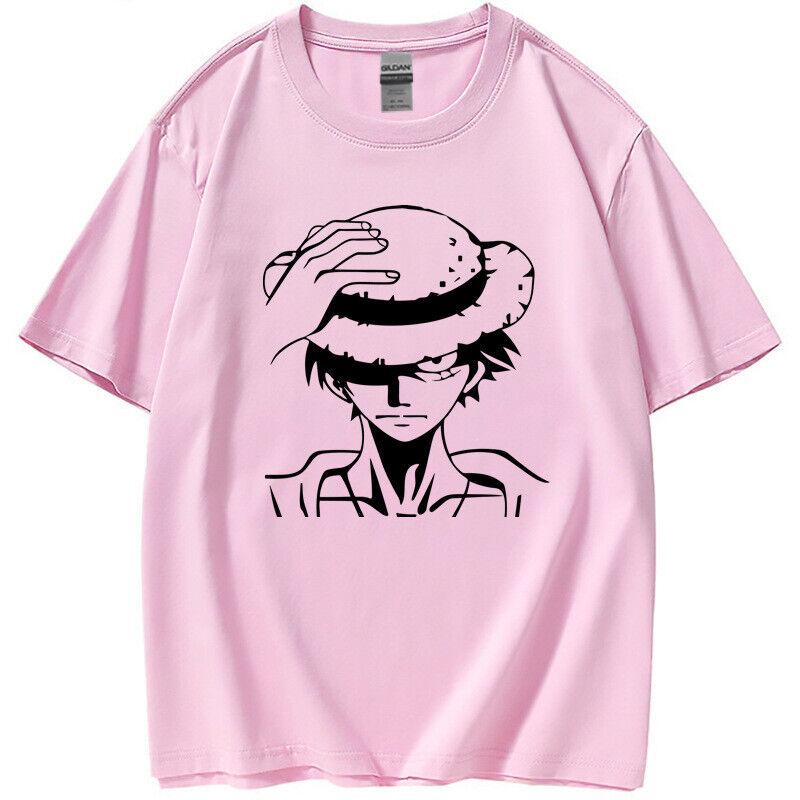 Anime One Piece Luffy Unisex T-shirt all size color