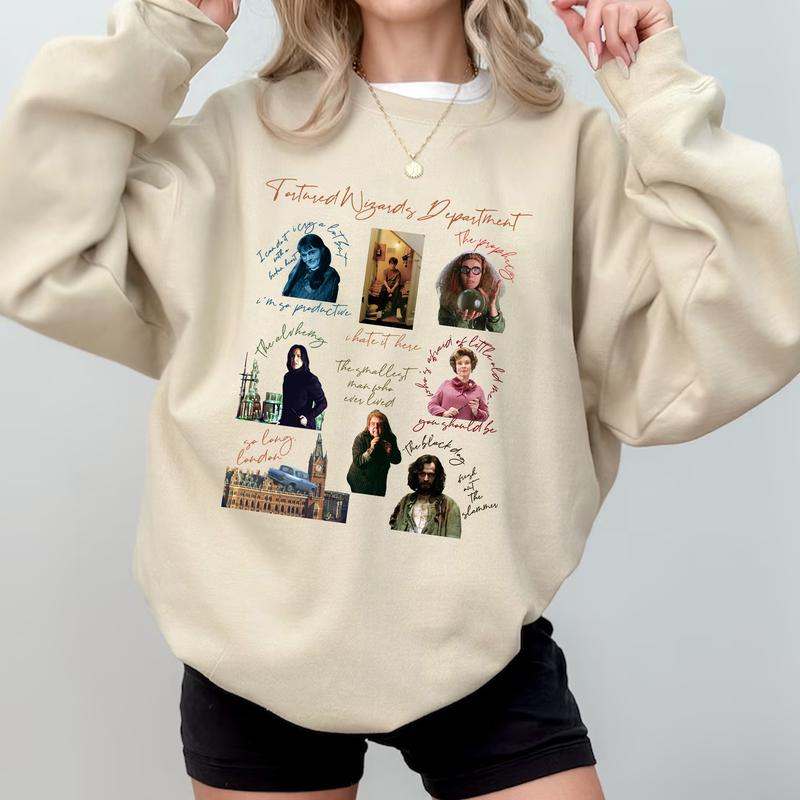 HP The Tortured Witches Deparment Unisex Sweatshirt Hoodie Shirt Cotton Relaxed Fit