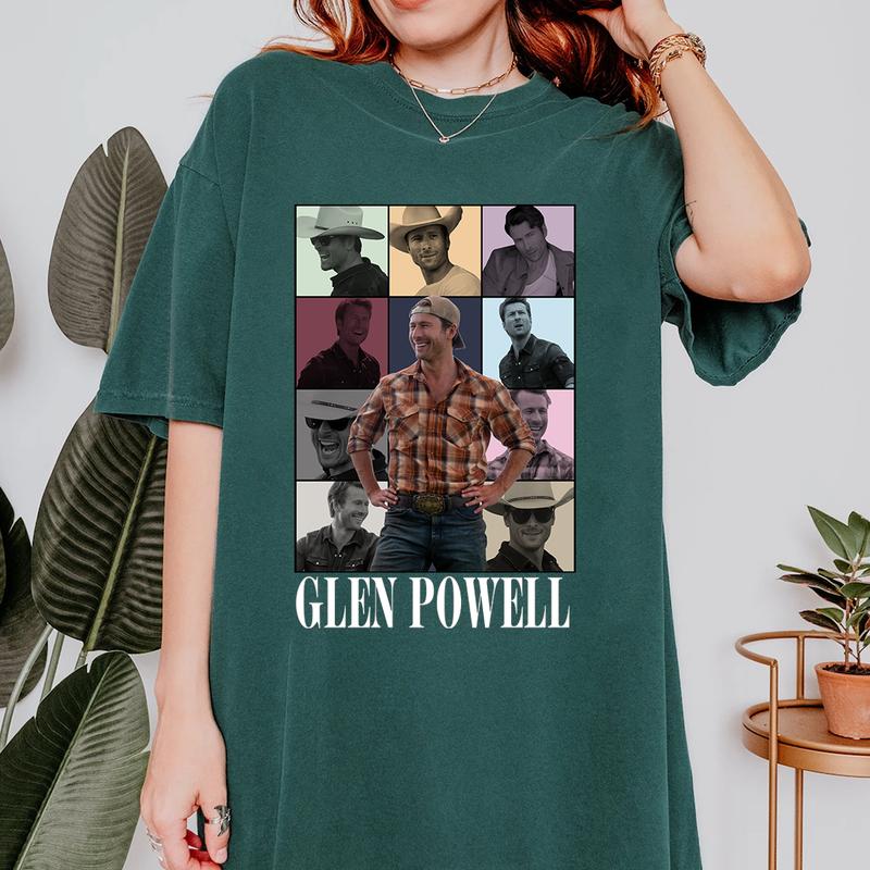 Glen Powell t shirt, Not My First Tornadeo Shirt, Not My First Tornadeo Fan Art, Weather Lover and Storm Chaser Shirt