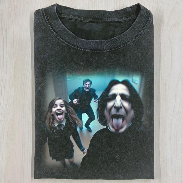 HARRY POTTER Tongue Out SHIRT, HARRY POTTER Funny Tee, Movie Shirt, Halloween Shirt, Unisex T-Shirt, Gift For Men Women