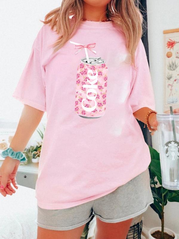 Coquette Coke Sweatshirt, Coke Bow Crewneck, Coke Flower Shirt, Coke Pink Bow Sweathsirt, Diet Coke Lover Sweater, Funny Coke Shirt, Y2k Crewneck, Flo