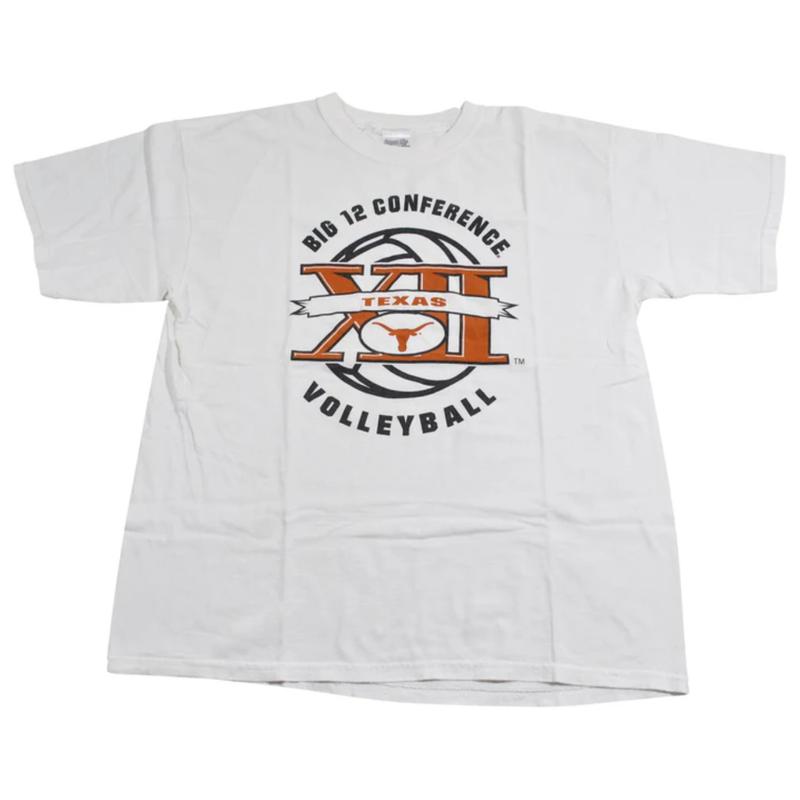 Vintage 90s Texas Longhorns Volleyball Shirt Cotton Menswear Top