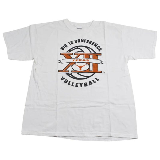 Vintage 90s Texas Longhorns Volleyball Shirt Cotton Menswear Top