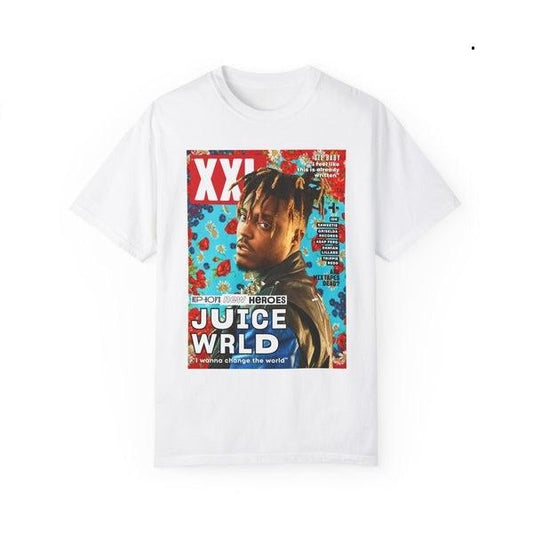 Juice Wrld Fall Magazine T-shirt Juice Wrld Fall Magazine T-shirt